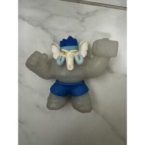 Heroes of Goo Jit Zu - Gigatusk Elephant (Crunchy Bead Filling) Ice Blast- Rare